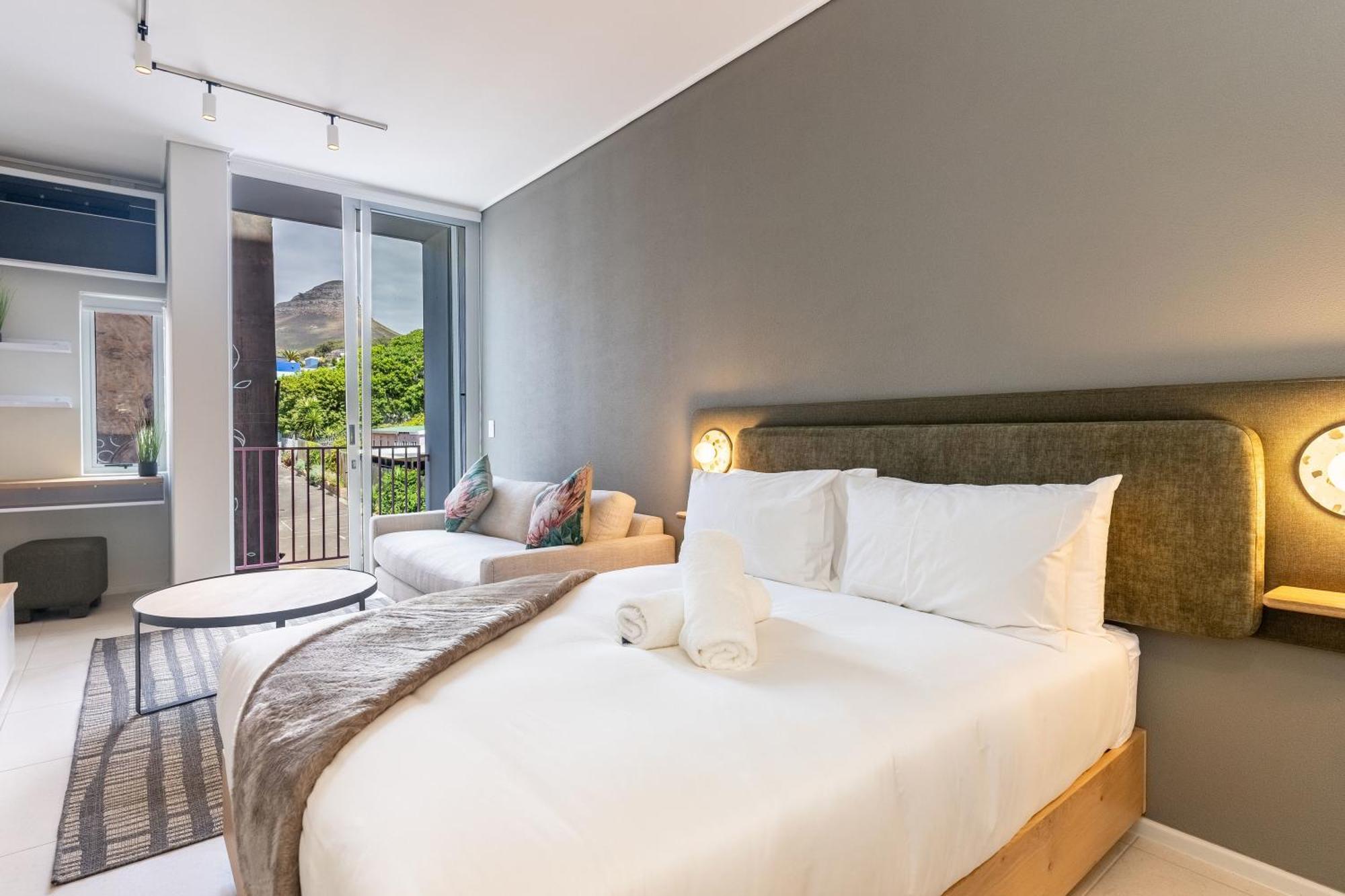 The Rose 204: Studio Apartment With Rooftop Pool Kapstaden Exteriör bild